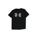 Under Armour Active T-Shirt: Black Sporting & Activewear - Kids Boy's Size Large