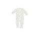 Monica + Andy Long Sleeve Outfit: Ivory Print Bottoms - Size 3-6 Month