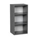 WALLKITCHENS Open Particleboard Standard Wall Cabinet Ready-to-Assemble in Gray | 30 H x 9 W x 12 D in | Wayfair W0930SD-GRE-NAV