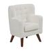 ECR4Kids Mila Kids Club Chair Foam, Sherpa in White | 26 H x 22 W x 22 D in | Wayfair ELR-3192-WH