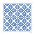 Winston Porter Artisan Tile XXVIII by Nancy Green - Wrapped Canvas Print Paper in Blue | 20" H x 20" W | Wayfair D79138B7C8AF48929D07B72ADE2ACA17