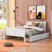 Alcott Hill® Brovey Solid Wood+MDF Platform Storage Bed Wood in White | 35.4 H x 56.3 W x 82.6 D in | Wayfair F6936FE4131641D4B05F39530B685476