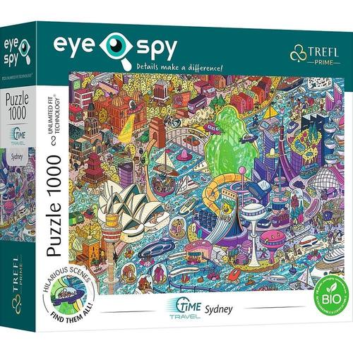 Uft Eye Spy Puzzle 1000 - Time Travel: Sydney, Australien