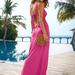 Women's Victoria's Secret Tie-Back Maxi Dress