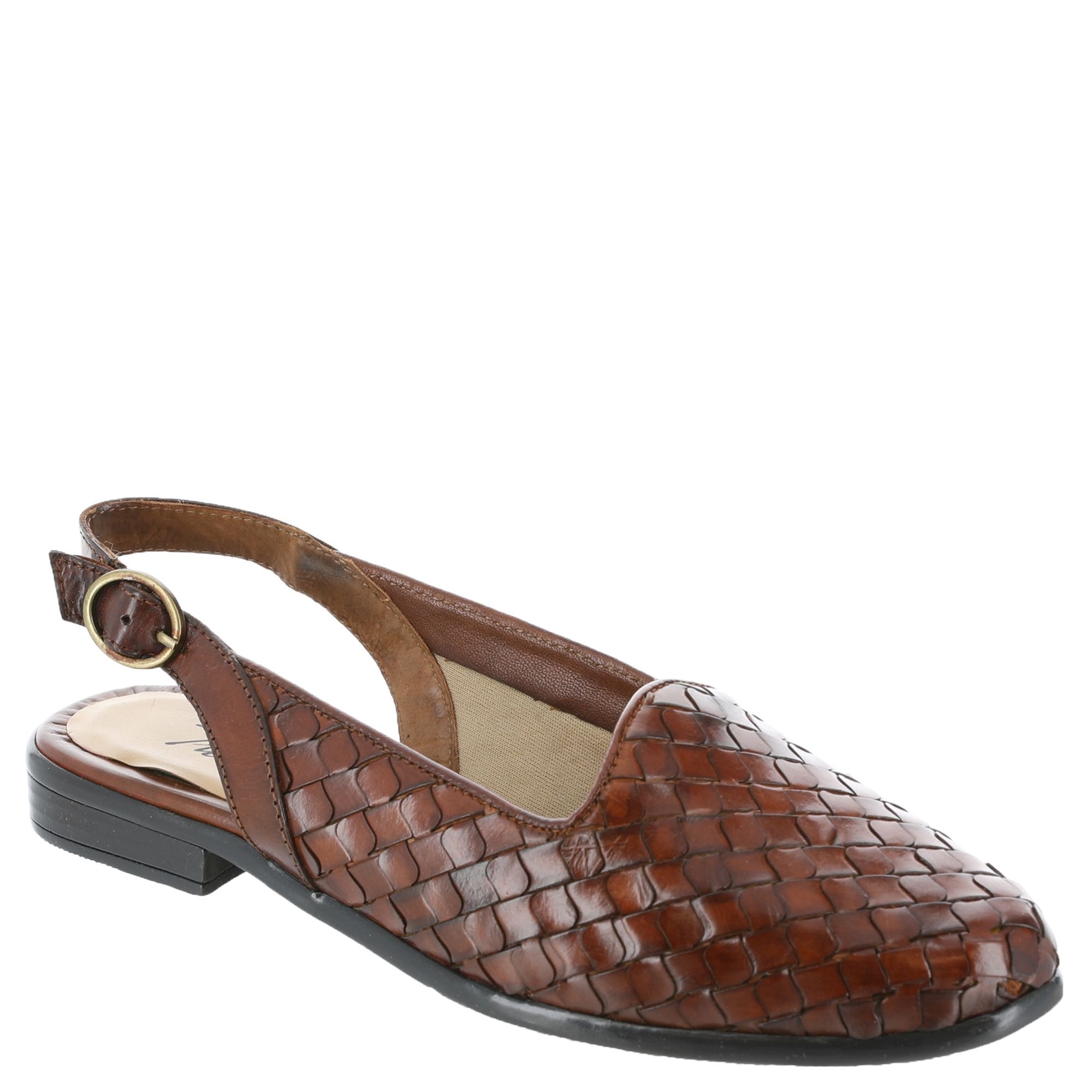Trotters Lea - Womens 6.5 Brown Slip On Medium