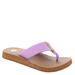 Yellow Box Nessie - Womens 6 Purple Sandal Medium