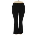 Lane Bryant Casual Pants - Mid/Reg Rise: Black Bottoms - Women's Size 18 Plus