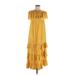 Yidarton Cocktail Dress: Yellow Dresses - Women's Size Medium