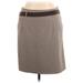 Antonio Melani Casual Skirt: Brown Solid Bottoms - Women's Size 14