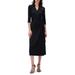 Abigail Midi Wrap Dress