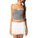 Alara Crop Lace Trim Camisole