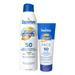 Coppertone Sport Sunscreen Spray Spf 50 + Zinc Oxide Mineral Face Sunscreen Spf 50 Water Resistant Sunscreen Pack (5 Oz Spray + 2.5 Fl Oz Tube).