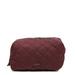 Vera Bradley Women s Performance Twill Large Cosmetic Bag Raisin