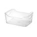 Home Deals Jioakfa Large Deep Plastic Storage Bin With Handle For Bathroom/Vanity Organization - Countertop Makeup Organizer - Organization For Shelf Cabinet And Closet Decor A