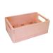 Cube Storage Bin Basket with Handles Folding Sundries Basket Nursery Hamper Baskets Container Box for Nursery Makeup Organizer Cosmetics Storage Bins