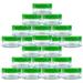 20 Pieces) Beauticom 10G/10ML Round Clear Jars With Green Lids For Scrubs Oils Salves Creams s Liquid Powder Glitter Sample Products - BPA