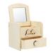 Model Dresser Vanity Table Jewelry Organizer Cosmetics Desktop Sundries Holder Drawer Dressing Decor Ring Child Office