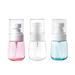 3 Pcs Liquid Dispenser Refillable Spray Cosmetic Containers Travel