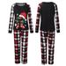 Mother Christmas Pajamas Set For Family Matching Sets Cotton Two Piece Pajamas Sets Top Pants Funny Prints Sleepwear Christmas Pajamas For Family Matching Family Christmas Pajamas