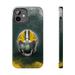 iPhone Tough Case - Packers Green Wisconsin Bay Football Logo Helmet Fan