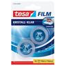 Klebeband tesafilm® kristallklar, 10 m x 15 mm, 2 Stück