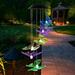 Solar Powered LED Color Changing Wind Chime