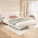 Elegant Design Queen Size Platform Bed