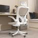 Ergonomic Office Chair with Lumbar Support & Headrest & Flip-up Arms Rocking Home Office Desk Swivel High Back Computer Chair