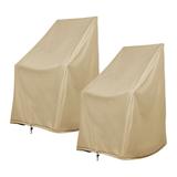 Steeplechase Weatherproof Rocking Chair Cover (Set of 2)