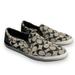 Coach Shoes | Coach Allegra Gray Black Size 10b Shoes Signature Canvas Loafer Slip On Shoes | Color: Black/Gray | Size: 10