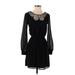 Pins and Needles Casual Dress: Black Dresses - Women's Size X-Small