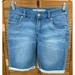 Levi's Bottoms | Levi's Girls Soft Blue Denim Cuffed Bermuda Jean Shorts Size 10 | Color: Blue | Size: 10g