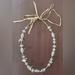 J. Crew Jewelry | Jcrew Long Crystal Necklace | Color: Gray/Tan | Size: Os