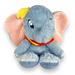 Disney Toys | Disney Parks Dumbo Plush 10” Elephant Big Feet Stuffed Toy Disney Land World | Color: Gray/Yellow | Size: Osg