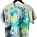 Urban Outfitters Tops | Hanes T Shirt Multicolor Medium M Festival Colors Tie Dye Tee Cotton Top Unisex | Color: Green/White | Size: M