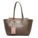 Gucci Bags | Gucci Swing Tote Bag Shoulder 354408 Gray Leather Ladies | Color: Gray | Size: Os