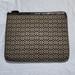 Coach Accessories | Coach Mini Signature Padded Ipad Tablet Sleeve | Color: Black/Gray | Size: Os