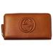 Gucci Bags | Gucci Wallet Women's Long Soho Leather Orange 308280 Metallic Tassel Round | Color: Orange | Size: Os