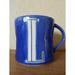 Anthropologie Kitchen | Anthropologie Hand Painted Monogram Initial Letter L Blue Coffee Cup Mug Read | Color: Blue/White | Size: Os