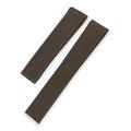 20mm 22mm Rubber Silicone Watch Strap Waterproof Bracelet Watchband Fit For TAG HEUER AQUARACER 300 WAY201B CALIBRE 5 Accessories (Band Color : Brown no Buckle, Band Width : 22mm Tag)