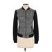 Banana Republic Factory Store Jacket: Short Black Color Block Jackets & Outerwear - Women's Size X-Small