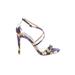 Steve Madden Heels: Purple Shoes - Women's Size 6 - Open Toe