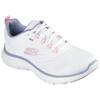 Sneaker SKECHERS "FLEX APPEAL 5.0", Damen, Gr. 39, rosa (weiß, rosa), Textil, sportlich, Schuhe, Freizeitschuh, Halbschuh, Schnürschuh für Freizeit und Sport, Topseller
