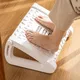 Repose-pieds de bureau ergonomique portable avec rouleaux de massage appui-pied sous le bureau