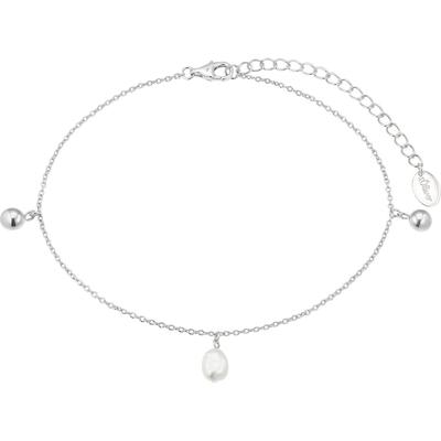 s.Oliver - Fußkette 925er Silber Fußketten 1 ct Damen