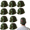 Chapeau de casque en plastique de l'armée pour enfants déguisement de soldat CamSolomon chapeau de