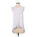 Athleta Active T-Shirt: White Activewear - Women's Size Small