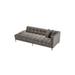 Eichholtz Sienna Chaise Lounge Polyester/Wood in Brown | 27 H x 37 W x 88 D in | Wayfair A113387