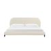 Latitude Run® Jarim Platform Bed Upholstered/Wool in Brown | 38.2 H x 94.5 W x 103.2 D in | Wayfair 5F22E8A1DE6C4E3D89D07AC905788E40