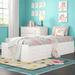 Savannah Twin 3 Drawer Mate's & Captain's Bed by South Shore kids Wood in White | Wayfair 3580A1